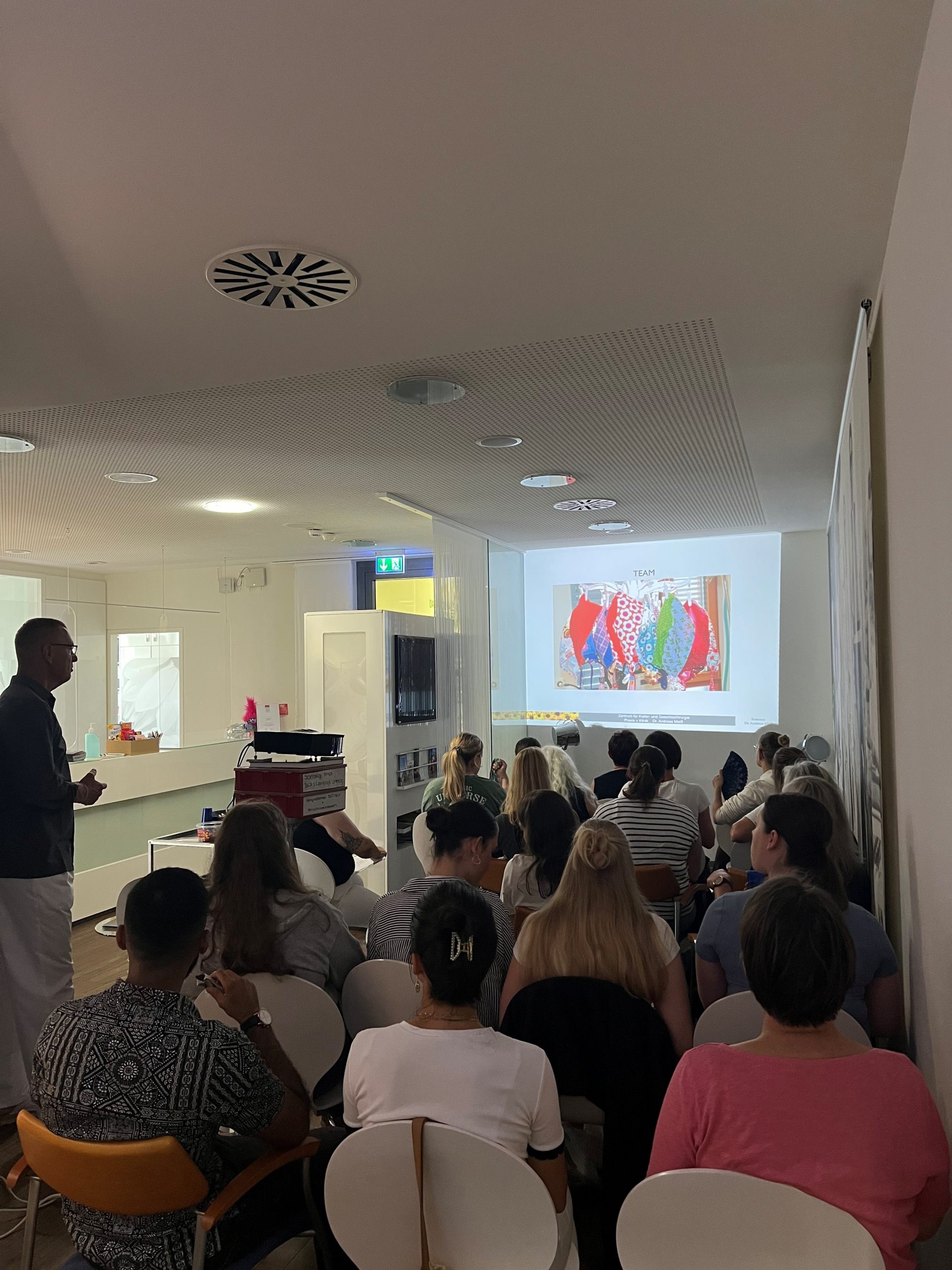 Vortrag Dr. Meiß für das Pflegepersonal der Station A21